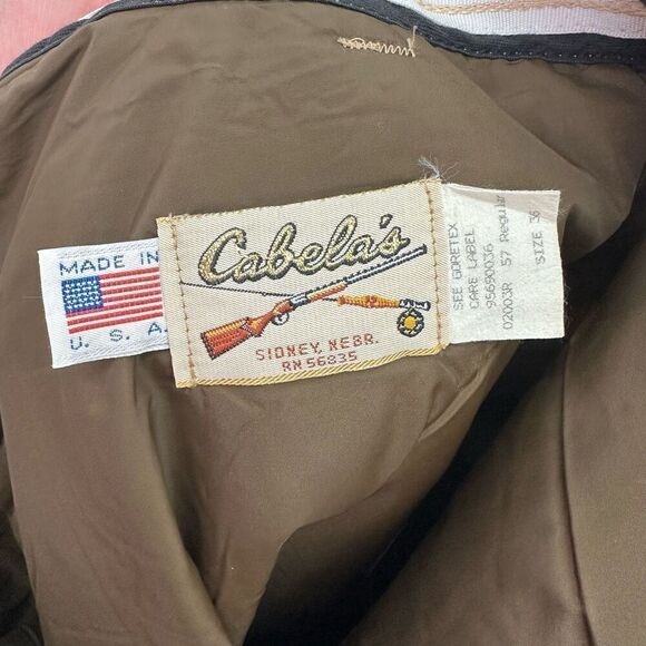 Cabela’s Men’s Vintage Made in U.S.A. Nylon Gore-Tex Tinsulate Thermal Duck Camo - Picture 3 of 16